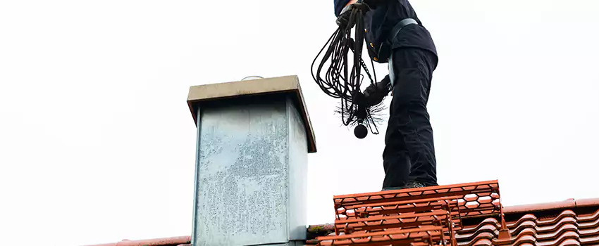 Chimney Brush Cleaning in West Hartford, Connecticut