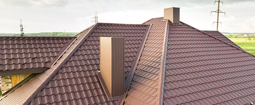 Residential Chimney Flashing Restoration in West Hartford, CT