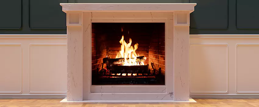 Decorative Electric Fireplace Installation in West Hartford, Connecticut