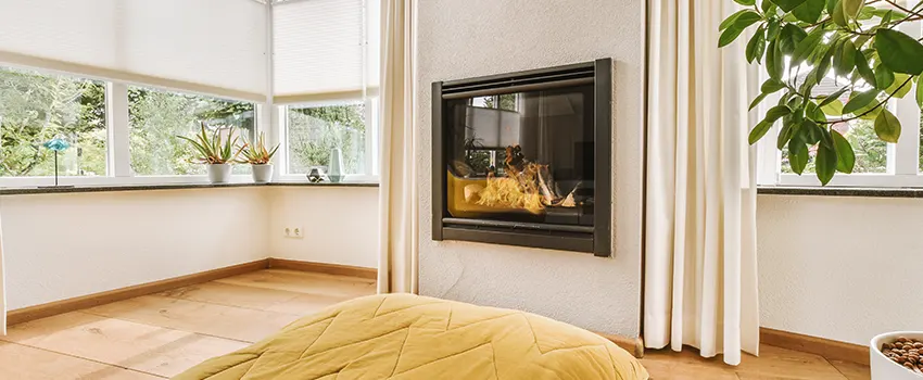 Residential Fireplace Ceramic Glass Installation in West Hartford, CT