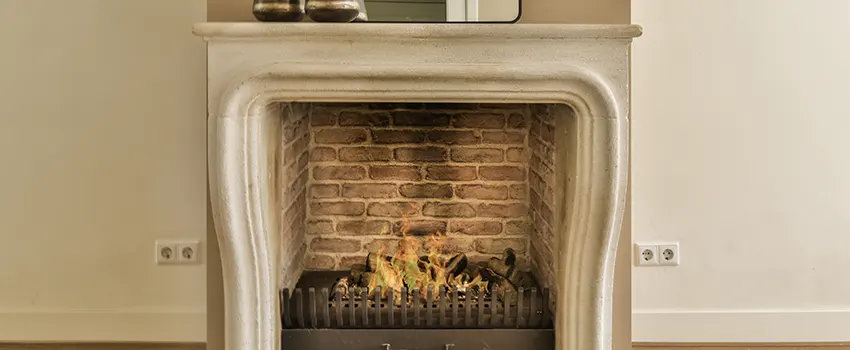 Vintage-style Fireplace Redesign in West Hartford, Connecticut