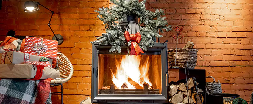 Travis Industries Linear Gas Fireplace Installation in West Hartford, Connecticut