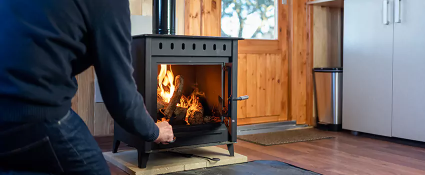 Open Hearth Wood Fireplace Installation in West Hartford, CT