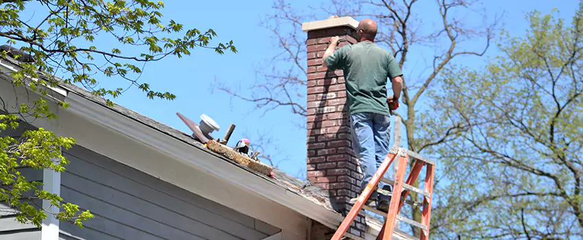 Vinyl and PVC Chimney Flashing Installation in West Hartford, CT