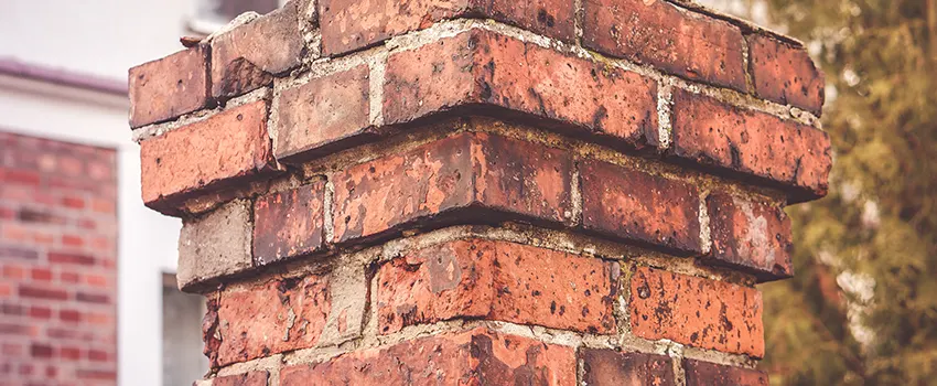 Cracked Chimney Bricks Repair Cost in West Hartford, Connecticut