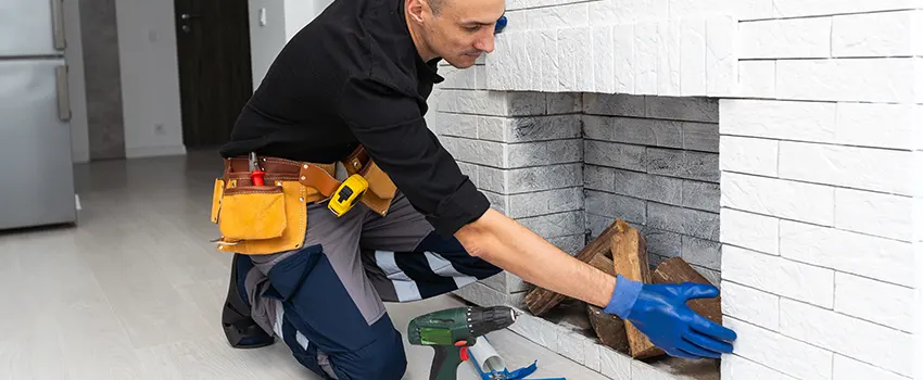 Fireplace Damaged Damper Frame Repair Services in West Hartford, Connecticut