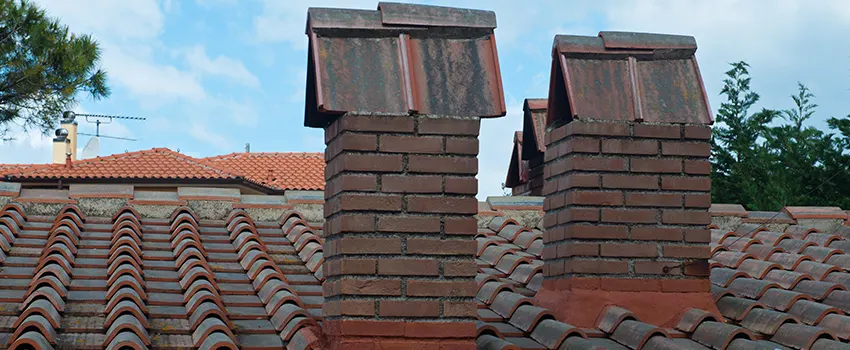 Chimney Maintenance for Cracked Tiles in West Hartford, Connecticut
