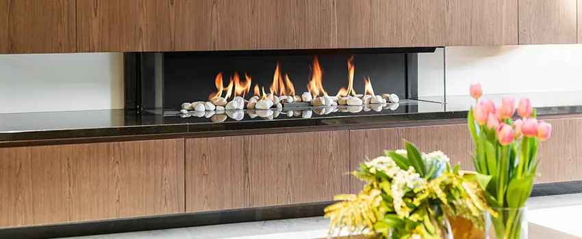 Double-height Fireplace Design Refurbishment in West Hartford, Connecticut